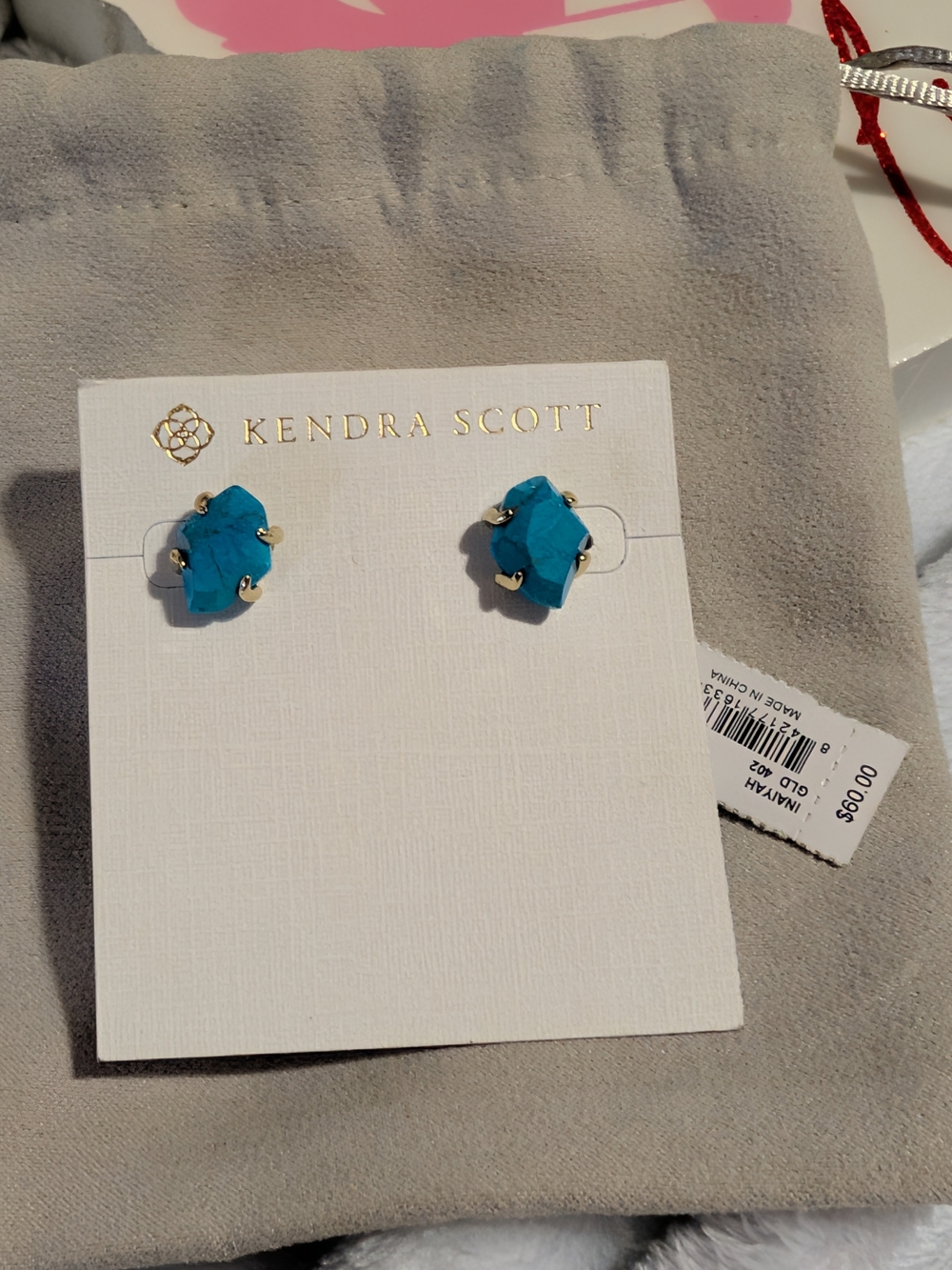 Kendra Scott "Inaiyah" Stone Stud Earrings